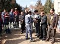 گزارش تصویری از آئیین درختکاری و تقدیر ازهمکاران فضای سبز دانشگاه